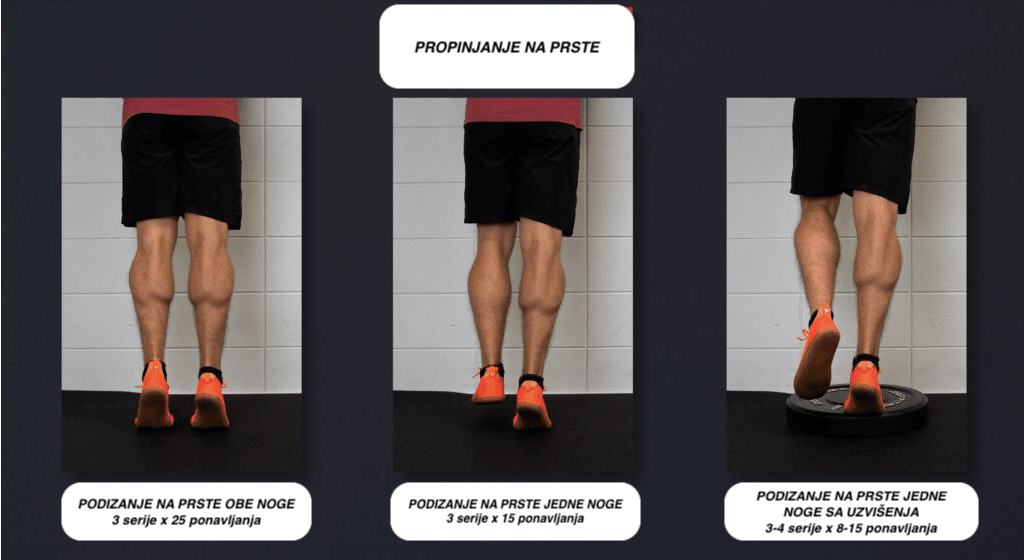vežbe za plantarni fascitis